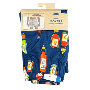 Mens Spicy Hot Sauce Boxer Shorts - Size Medium - Old Navy - NWT